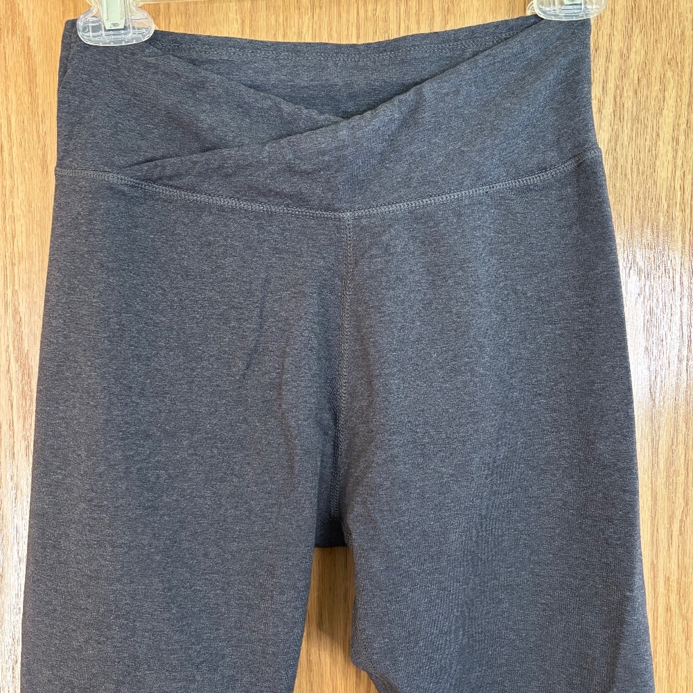 Pact Gray Cotton Legging Size Medium